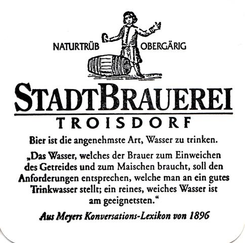 troisdorf su-nw stadt deckel 3b (quad185-bier ist die-schwarz) 